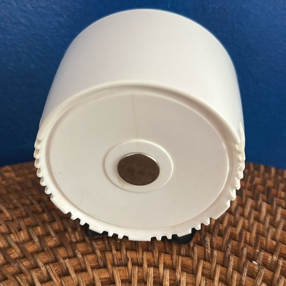 Vintage Mark Time Two Speed White with Gold Face Kitchen Timer - Picture 3 of 6